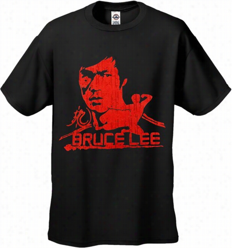 Bruce Lee Red Dragon T-shirt