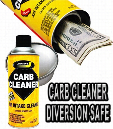 Carb Cleaner Diversion Safe
