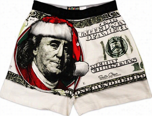 Christmas Boxers - Big Ben Santa Boxer Shorts