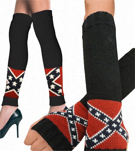 Confederate Ebel Flzg Arm Warmer And Leg Warmer Set