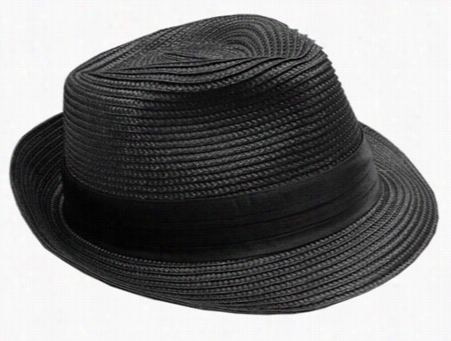 Cuban Miami Style Fedora Hat (black)