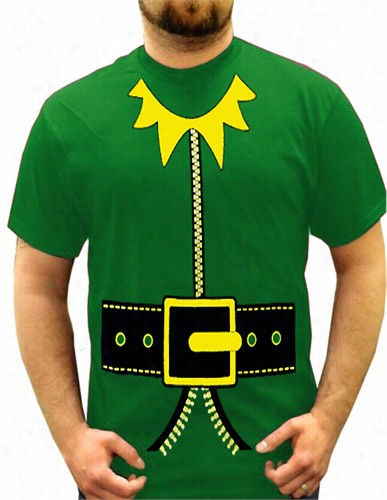 Elf T-shirt - Men's Elf T-sh Irt (kelly Green)