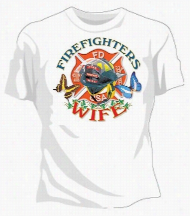 Firefighters Wife Girls T-shirt