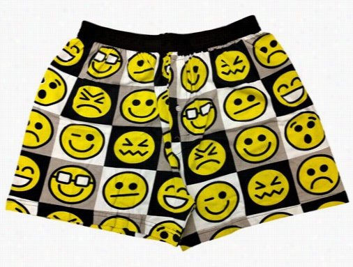 Fun Boxers - Smiley Emoji Boxe Rshorts