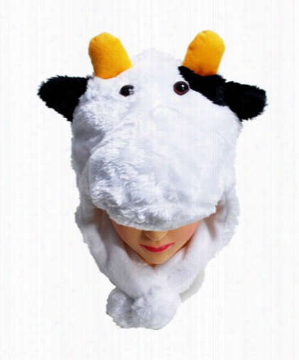 Furry Animal Hats Cow)