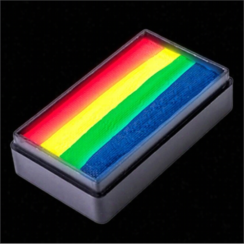 Global Colours Professsional Neon Uv Rea Ctive Rainbow Body Paint ( 1.25 X 2.25 Inches, 30 Grams)