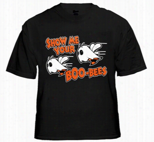 Halloween Shirts - Show Me Your Boo Bees Adult Men's T-shirt