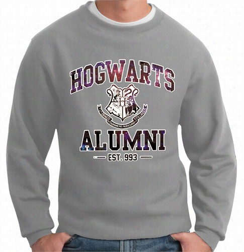 Hogwarts Alumni Galaxy Crewneck Sweatshirt