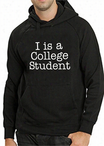 I Is A College Close Examiner Adult Hoodie