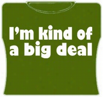 Im Kind Of A Big Deal Girls T-shirt (army)