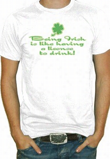 Irish  Licens Eto Drink T-shirt