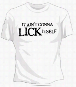 It Ain't Gonna Lick Itselfgirs T-shirt