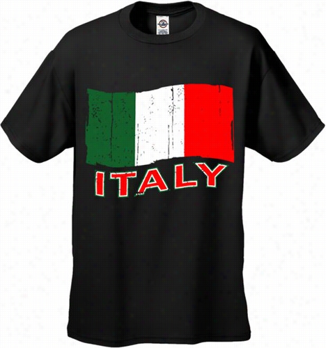 Italy Vintage Flag Men's T-shirt