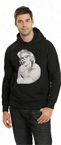 Marilyn Monroe Diamonds Girl's Best Fri En Adulg Hoodiw