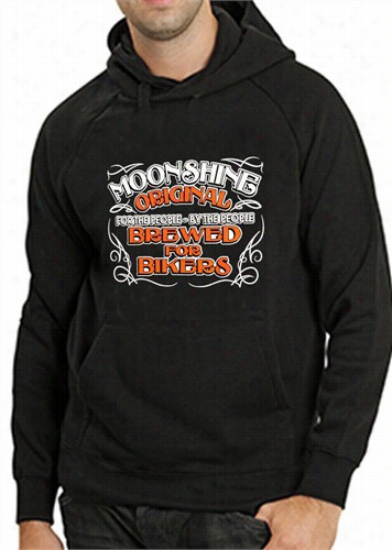 Moonshine Brewed Conducive To Biers Adult Hoodie