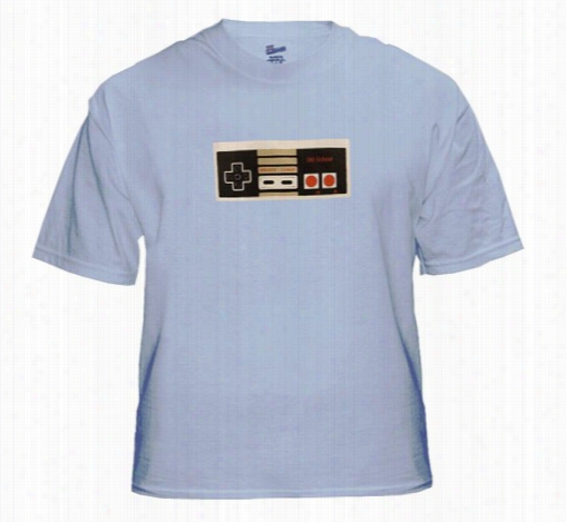 Nes Old School Ame Controller T-shirt