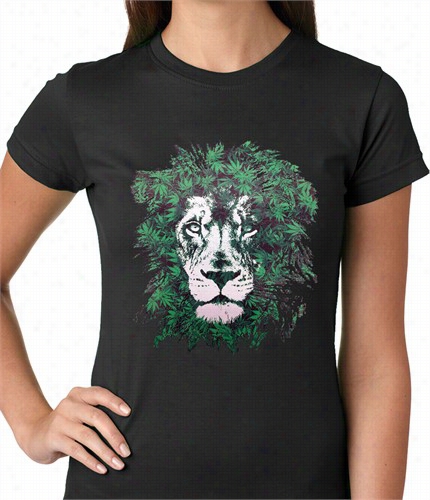 Pot Lea F Lion Ladies T-shirt