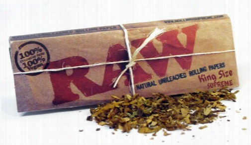 Raw Natural Unbleached King Supreme Rolling Paper