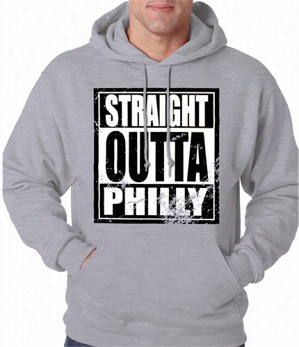 Straight Outta Philly Adult Hoodie