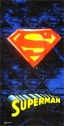 Superman Shield Beach & Barh Towel (30&quot; X 60&quot;)