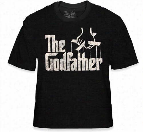 The Godfather Logo Vintage Movie T-shirt