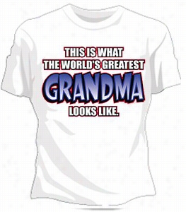 Tge Worlds Greatest Grandma Girls -shirt