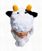 Furry Animal Hats (Cow)