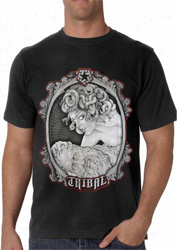 Tribwl  &quot;mouse Medusa&quot; Men's T-shirt (black)