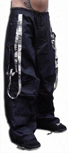 Ufo Unisex Basic Strappy Pants (mourning With Gret Camo)