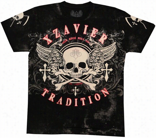 Xzavier &quot;buried Alive&qu;ot; Men's T-shirt (black)