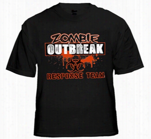 Zombie Outbreak Respones Team Meen's -tshirt