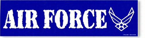 Air Force Bumper Magnet