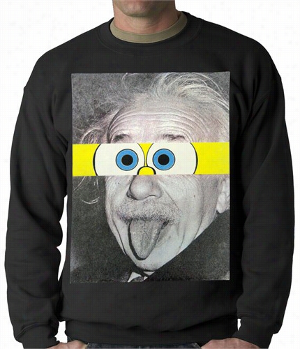 Albert Sponge-ste In Adult Crewneck