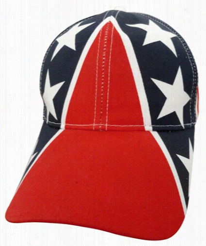 All Over Confederate Flag Cotton Snapback Hat