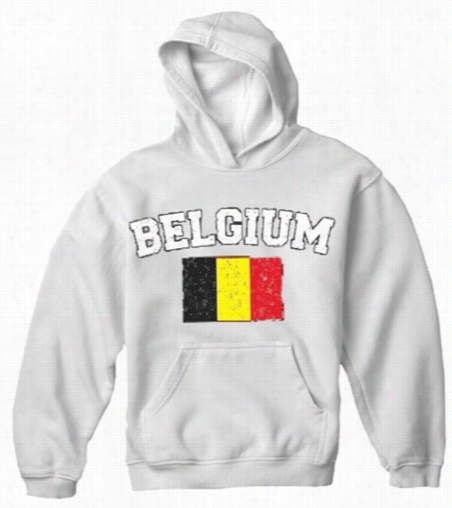 Belgium Vintage F Lag Inetrnational Hoodie