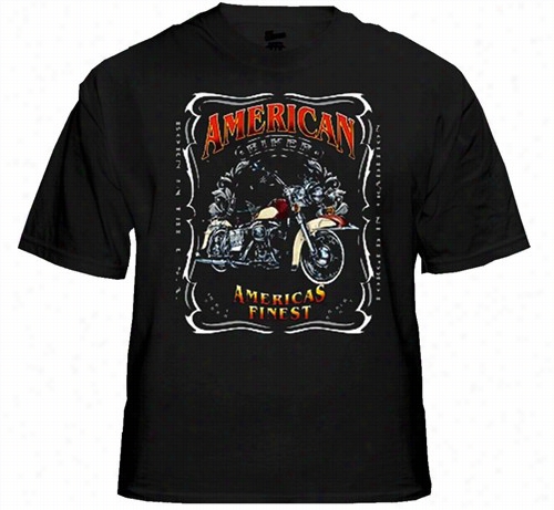 Biker Shi Rts - &quot;forged In Tradition&quot; Biker Shirt (black)