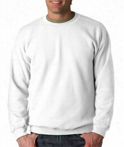 Crew Neck Sweatshirts Toward Men & Women - C Rewneck Sweatshirt ( White)