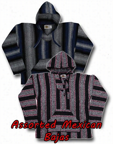 Deluxe Baja - Original Mexican Baja Hoodies In Assorted Colors & Styles