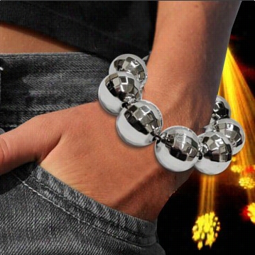 Disco Mirror Ball Bracelet