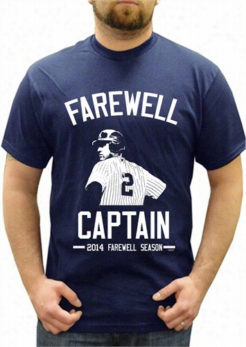 Farewell Warrior Jeter Last Moderate Men's T-shirt