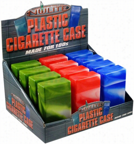 Flip Top Cigarette Strong Box For 100's Only (box Of 12)