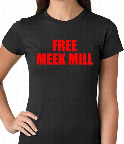 Freee Meek Grind Hip Hop Ladies T-shirt