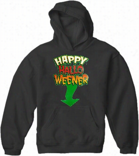 Happy Hal O-weener Halloween Hoodie