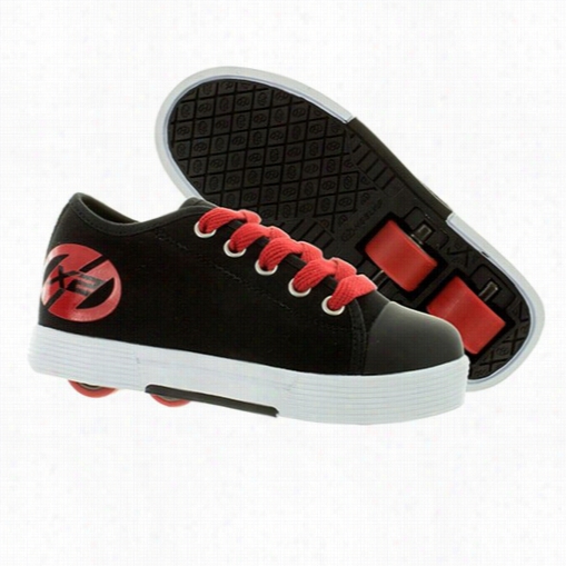 Heely's Feesh X2 Plus Roller Shoe, Blac/red