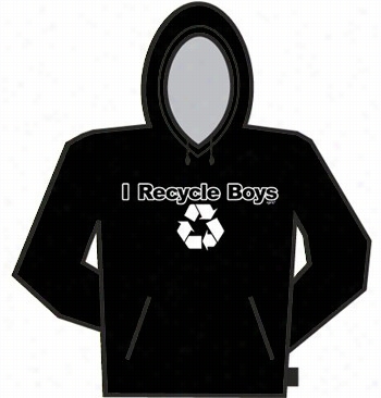 I Recycle Boys Hoodie