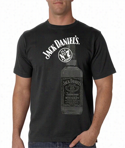 Jack Daniel's &quot;jd Bottle&quo; Men's T-shit