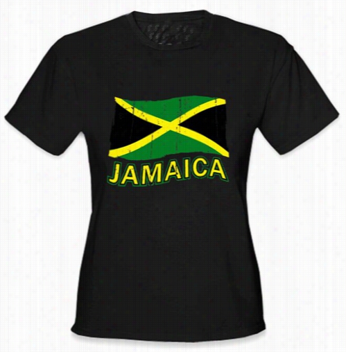 Jamaica Vintage Hang Loose Girl's T-shirtt