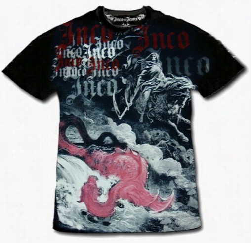 Jnco Clothing - Jnco Tshirt &quot ;fourth Horseman Of The Apocalypse&quot;