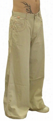 Kikwear 32&aamp;quot; Soft Twill &quot;old Skoool&quot; Pants (khaki)