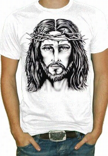 Large Jesus Crown Of Thorns T-shirt